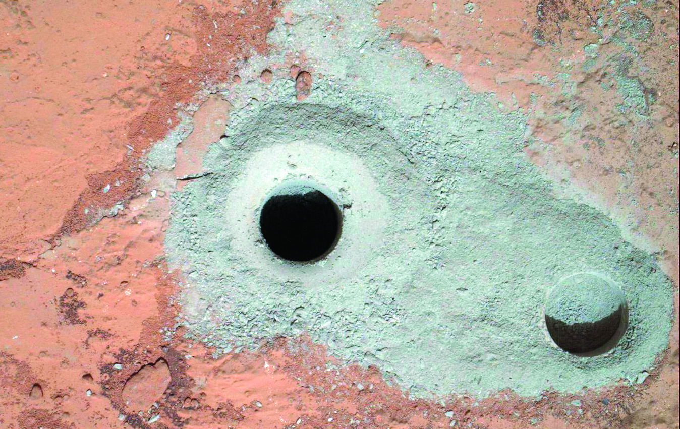 Curiosity rover completes 1st drill into Mars rock