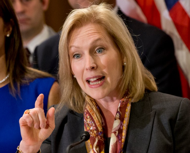 Sen. Kirsten Gillibrand, D-N.Y., revealed her five-point 