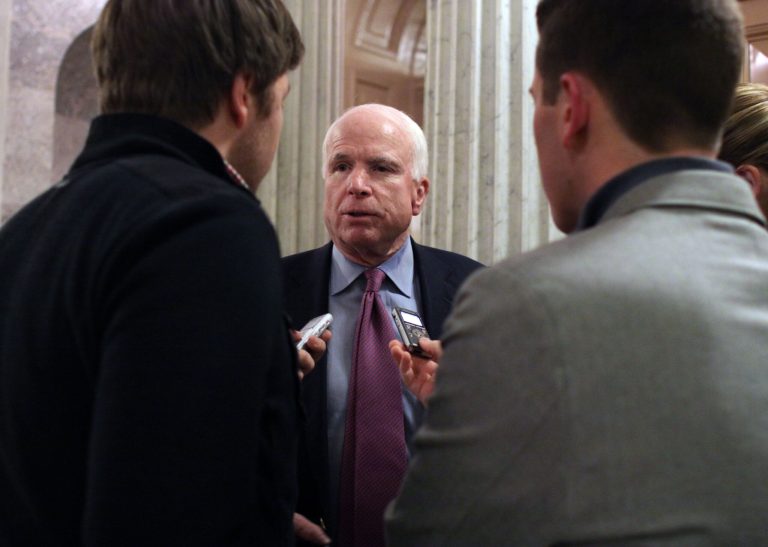 Republican Arizona Sen. John McCain said Sunday that defenders of extreme interrogation techniques were conducting a 