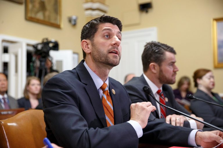 Rep. Paul Ryan is working with Reps. Fred Upton and John Kline on a detailed healthcare plan, and at least four other GOP proposals are floating around. (AP Photo)Â 