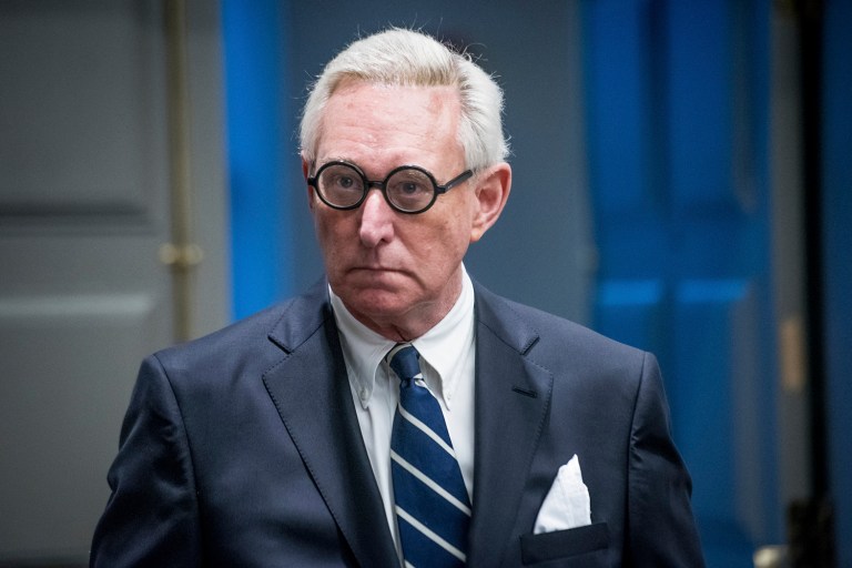 Roger Stone Jr. said that a top Democrat on the House Intelligence Committee investigating ties between Russia and associates of President Trump is 