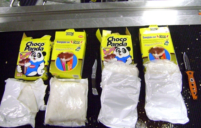 Four pounds of cocaine found in Choco Panda drinks