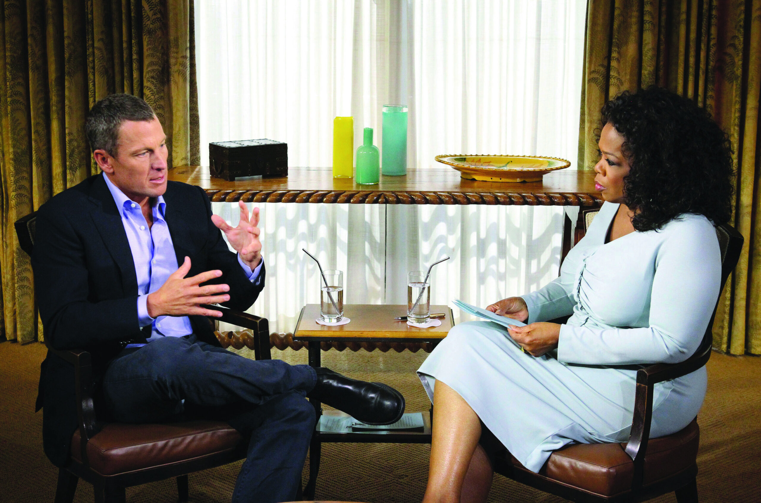 Lance Armstrong admits to doping