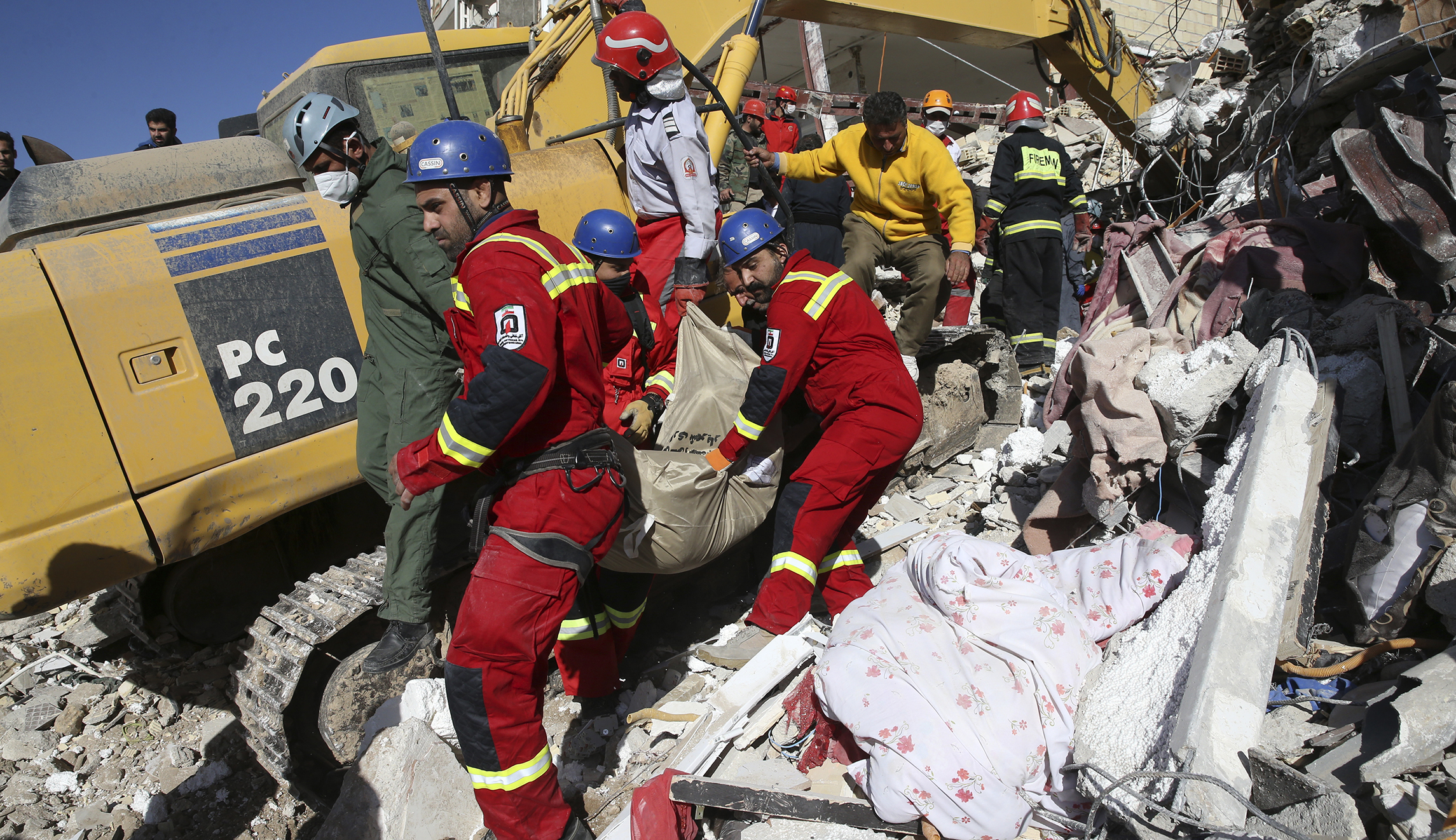 Sanctions are not keeping aid from reaching Iranian earthquake victims