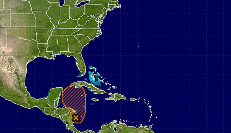 The National Hurricane Center said in its latest forecast Wednesday that there is a 