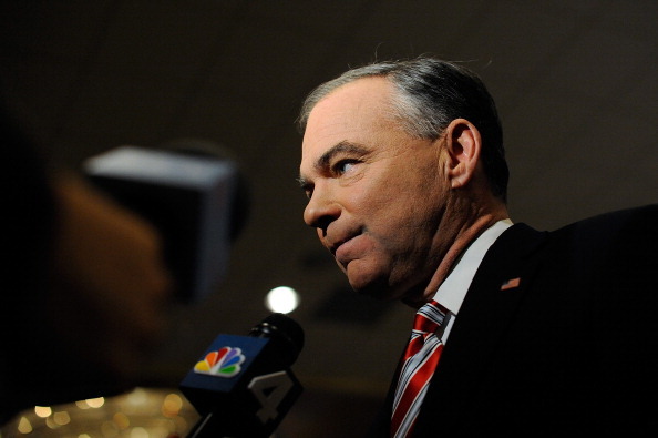 Democratic U.S. Senate candidate and former Virginia Gov. Tim Kaine (Getty Images)