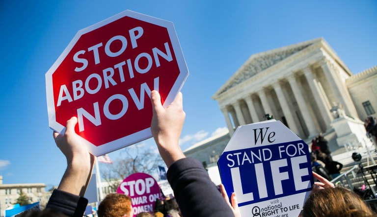 Abortion always has and always will be about taking the life of a tiny baby and often mom experiencing turmoil due to that choice, whether she made it willingly or felt backed into a corner or not. (Graeme Jennings/Washington Examiner)