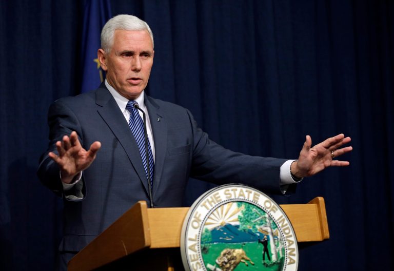 Indiana Gov. Mike Pence has declared a public health emergency late Thursday for a county that has nearly 80 confirmed cases of HIV, all linked to drug abuse. (AP Photo)