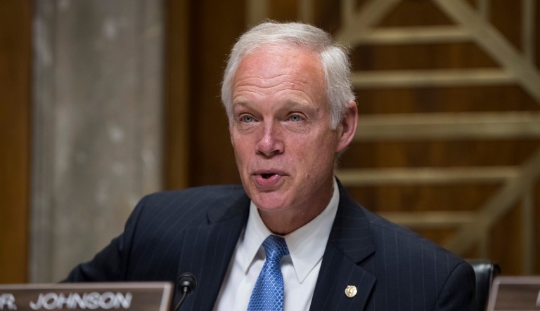 Johnson said that he hopes Democrats think about people who have been harmed by the law due to extreme premium hikes and are hampered by the limit on short-term plans. (AP Photo/J. Scott Applewhite)