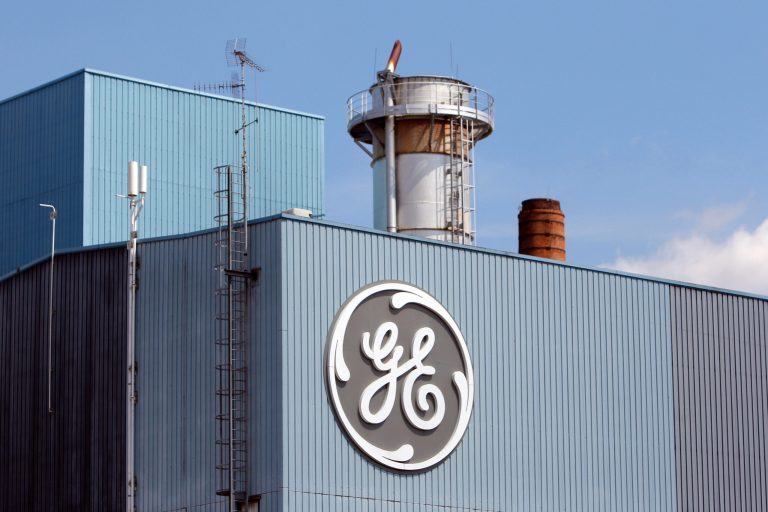 FILE - This June 24, 2014 file photo shows the General Electric plant in Belfort, eastern France. General Electric's net income rose 13 percent in the second quarter on strong performance from its aviation and oil and gas divisions, the company said Friday, July 18, 2014. (AP Photo/Thibault Camus, File)