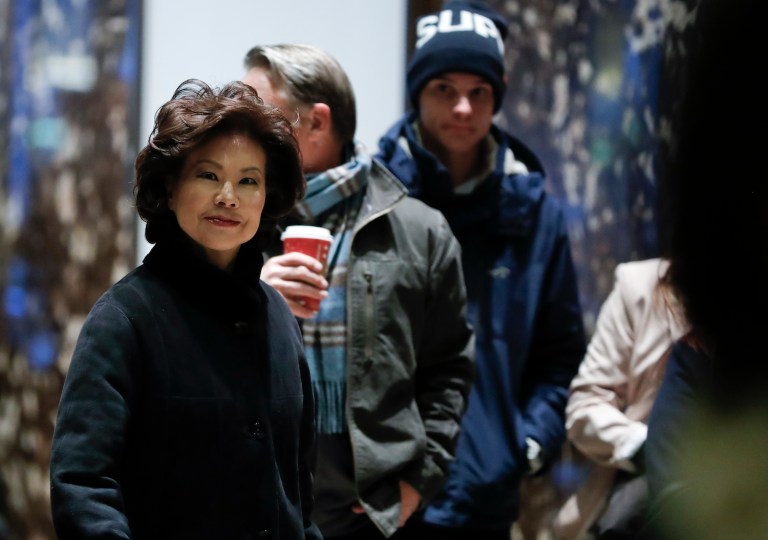 Elaine Chao's family came to the United States from China in the early 1960s. (AP Photo/Carolyn Kaster)