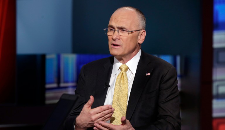 Andy Puzder credits the Trump administration's 