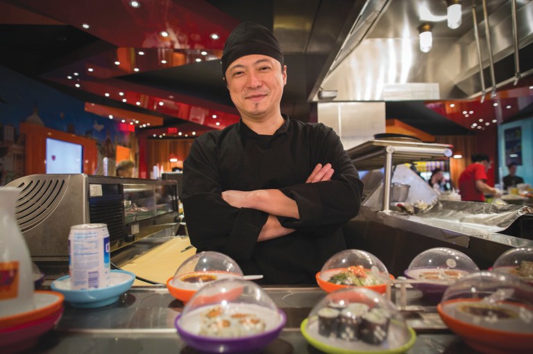 Graeme Jennings/Examiner
Chef Noriyuki Kudo of Yo! Sushi
