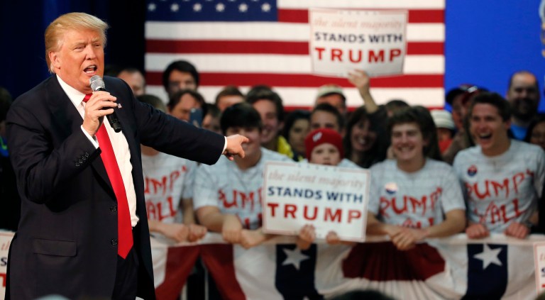 How might the Trump election be reshaping the next generation? (AP Photo/Charles Rex Arbogast)