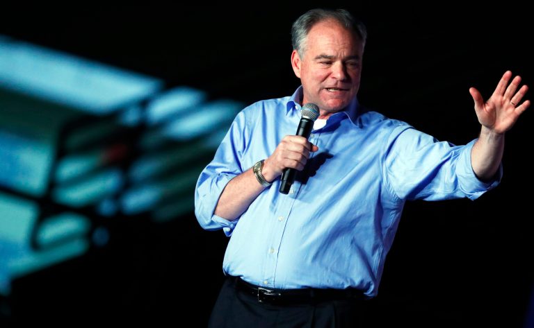 Many Catholic politicians ignore the Church's demands in this regard to get ahead in politics. Most of them do it without wearing their religion so obviously on their sleeves as Tim Kaine has. (AP Photo)