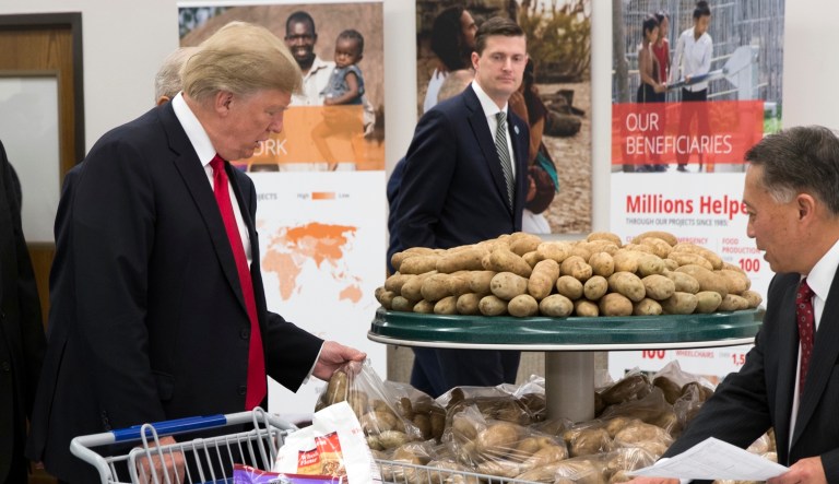 The White House physician Tuesday said President Trump, while 