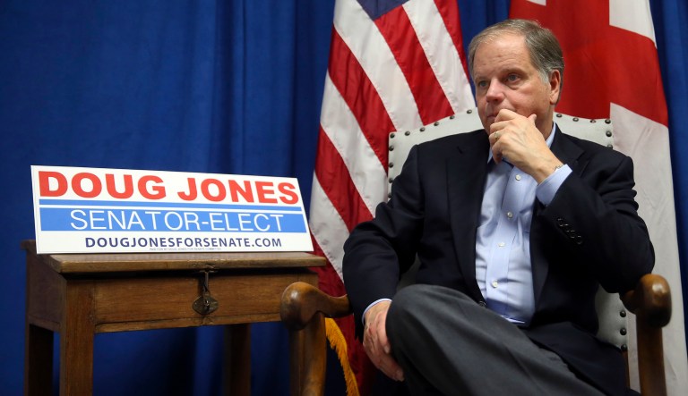 Democrat Senator-elect Doug Jones said, 