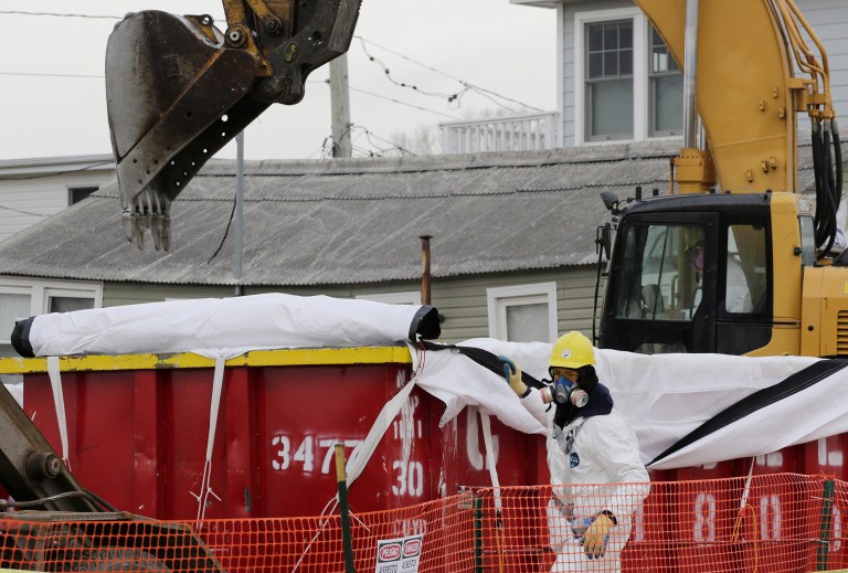 The bipartisan version of the Toxic Substances Control Act is a clear improvement over past versions, representing a historic shift for both chemical safety and environmental law, the White House said Monday. (AP Photo/Mark Lennihan)