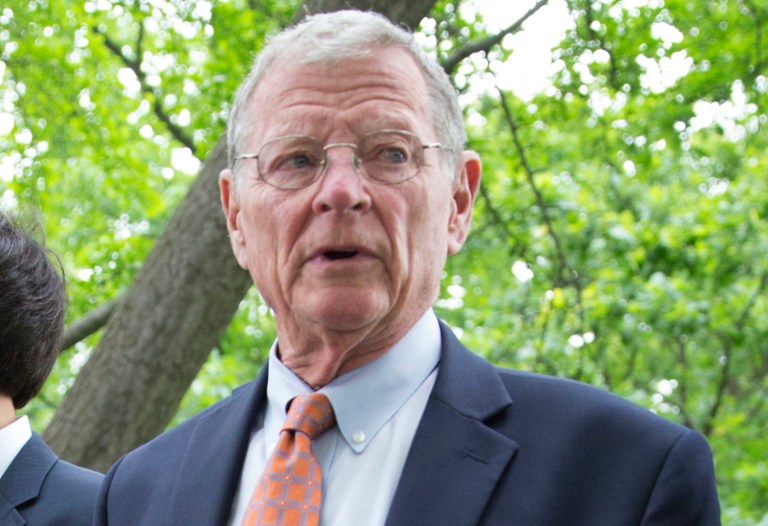 "I'm asking leadership and my fellow Republicans, let's seize a valuable opportunity and bring the WRDA bill to the floor," Inhofe said. "Time is really of the essence." (AP Photo/J. Scott Applewhite, File)