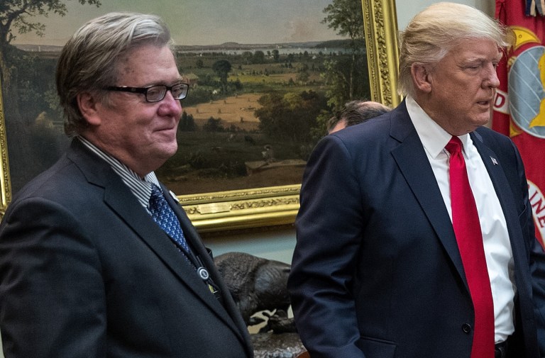 Bannon and Trump’s War of Words Over ‘Fire and Fury’