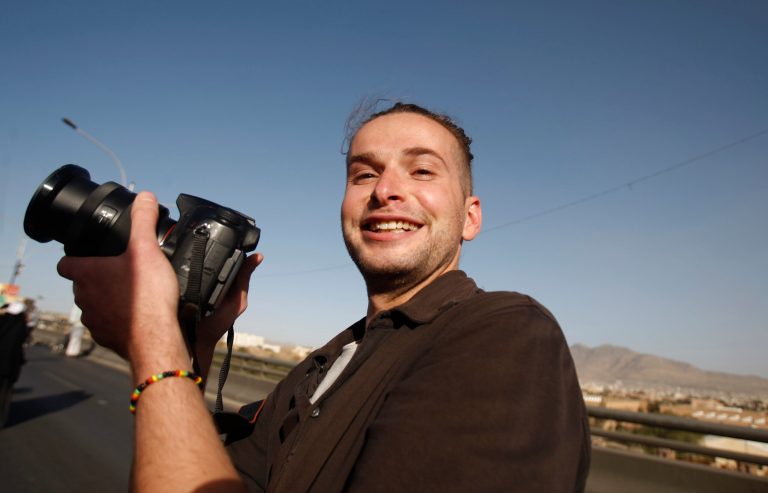 National Security spokeswoman Bernadette Meehan said President Obama authorized an unsuccessful operation to rescue Luke Somers, an American photojournalist. (AP/Hani Mohammed)