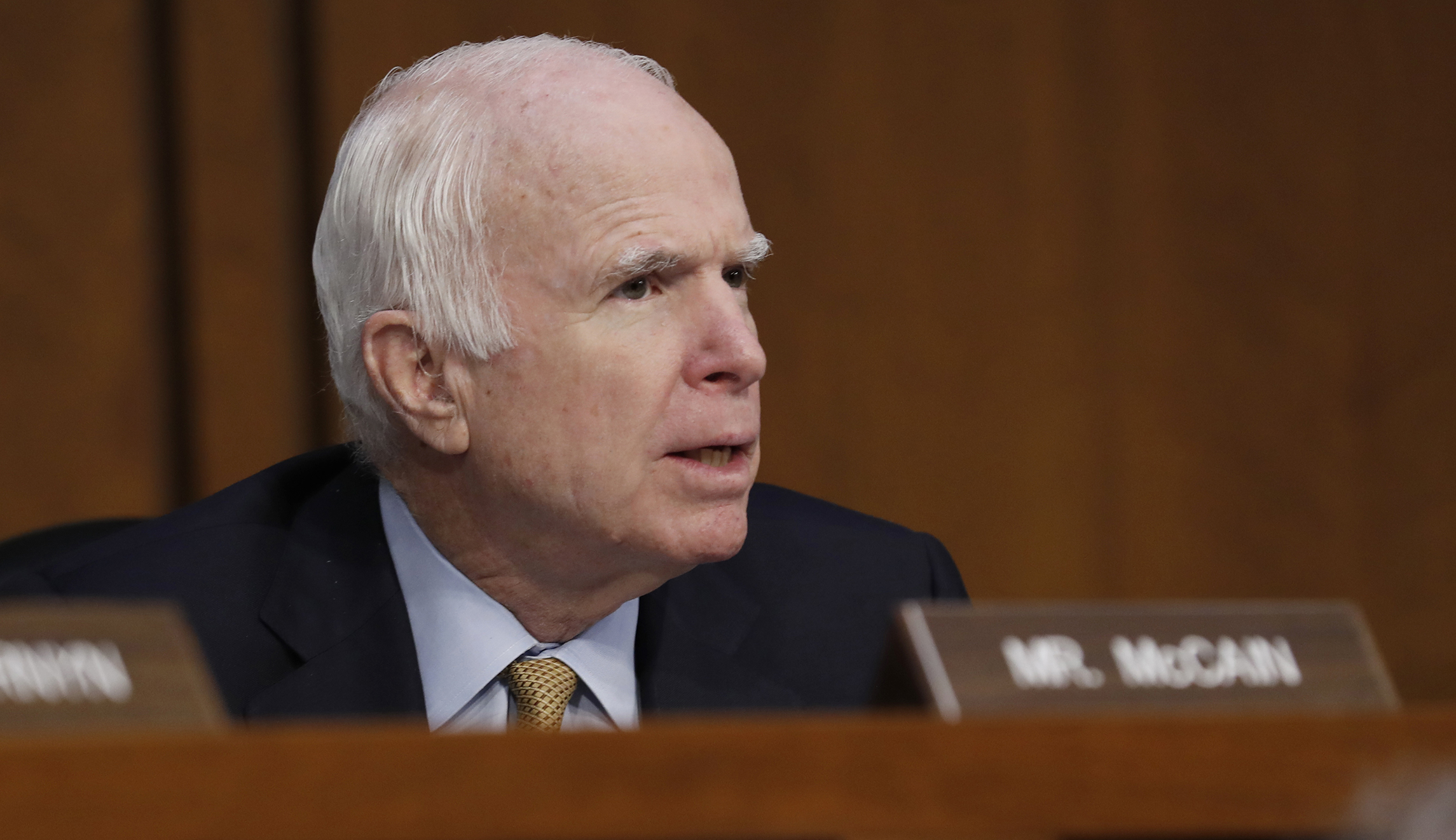 John McCain on Trump military transgender ban: Not so fast