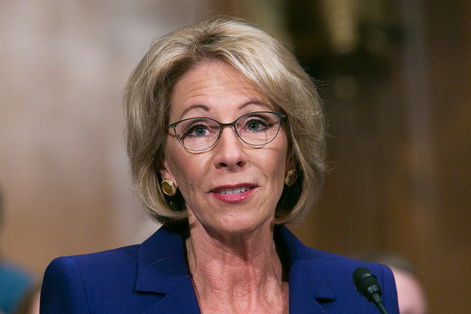 Democratic senator doesn’t expect to defeat DeVos