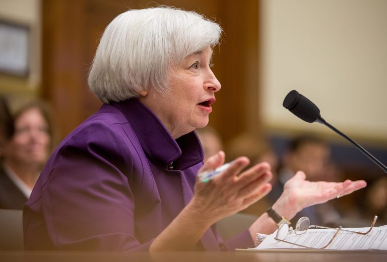Community and regional banks are doing well, Federal Reserve chairwoman says.Â (AP Photo/Andrew Harnik)