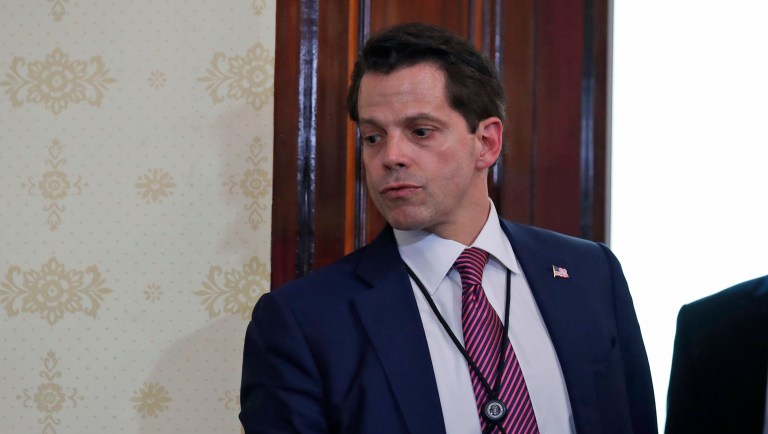 Anthony Scaramucci's tenure as White House communications director was brief. (AP Photo/Alex Brandon)