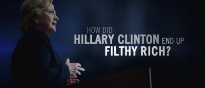 ‘Corruption’ says new Trump ad targeting Clinton pay to play