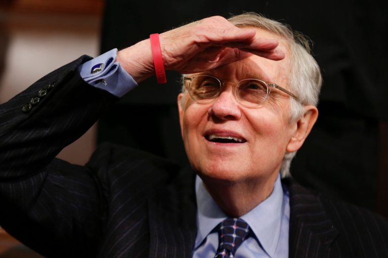 Former Senate Minority Leader Harry Reid has a soft spot for GOP Sen. Jeff Sessions. (AP Photo/Evan Vucci)