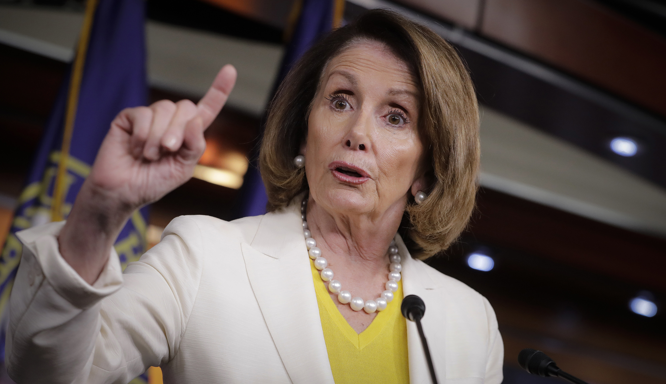 Pelosi frets about Trump’s lack of sleep, then calls him ‘Bush’ twice