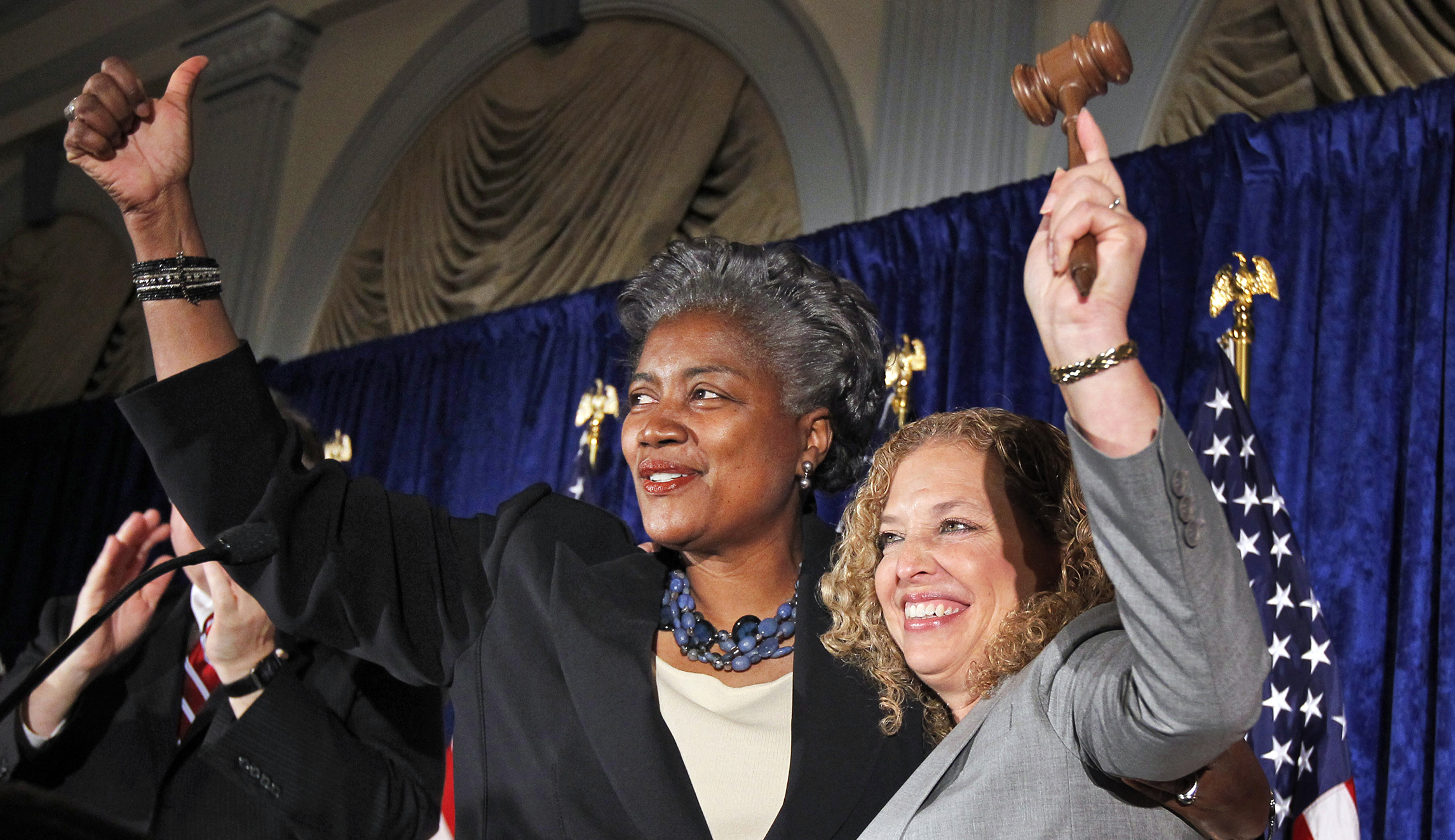 On Trump dossier funding, DNC punts from Tom Perez to Debbie Wasserman Schultz and Donna Brazile