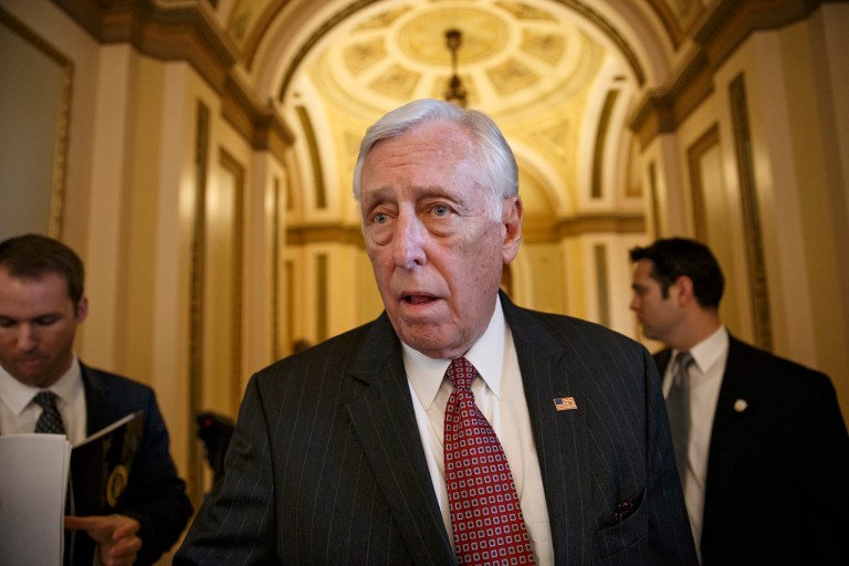 House Minority Whip Steny Hoyer, D-Md., commended the 37-nation Financial Action Task Force for continuing to label Iran as a 