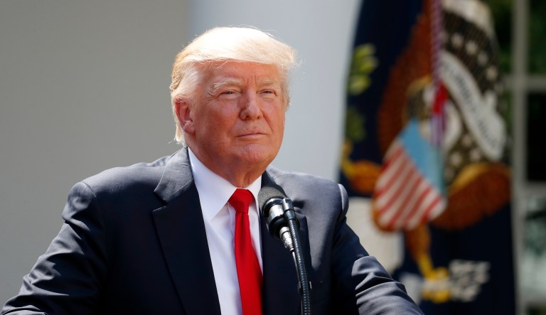 Donald Trump campaigned on tax reform, and he is pushing Congress to deliver, but his signing of a bill is still months away. (AP Photo/Alex Brandon)