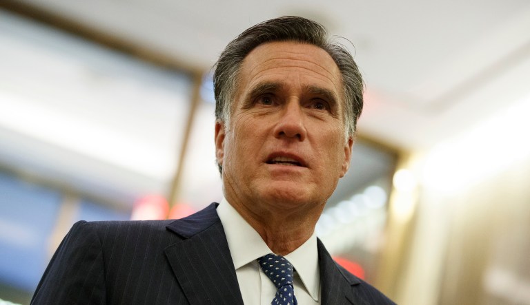 Mitt Romney said President Trump 