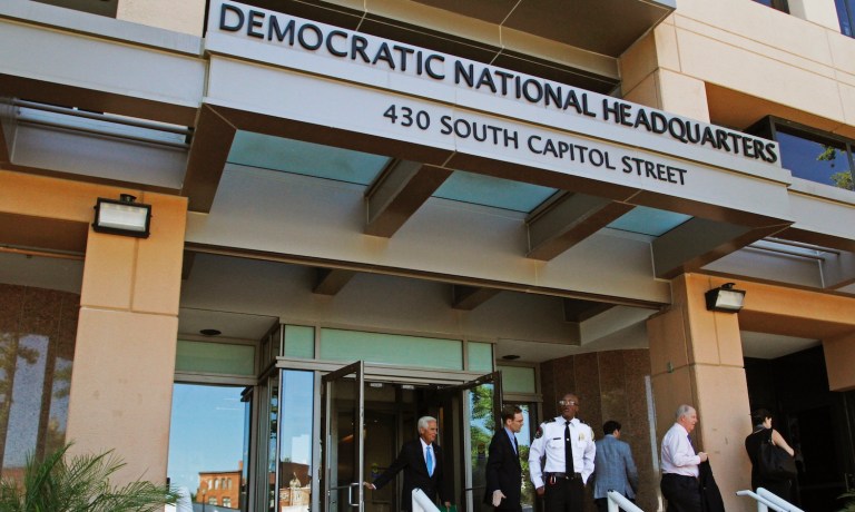 The listing comes nearly a year since thousands of internal emails were published by WikiLeaks during the campaign. (AP)