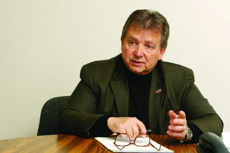 Jerry Barnes, Carroll County State's Attorney, sat down with the Examiner to discuss his job, Monday, April 7, 2008. Kristine Buls/Examiner