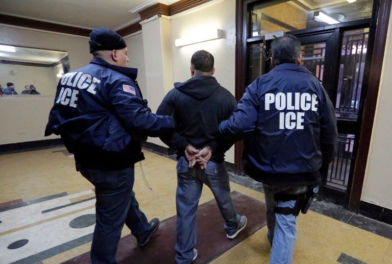 Most of those targeted had prior convictions for drug offenses or drunk driving. Fifteen had been convicted of sex crimes, and another 27 for domestic violence, according to ICE. (AP Photo/Richard Drew, File)