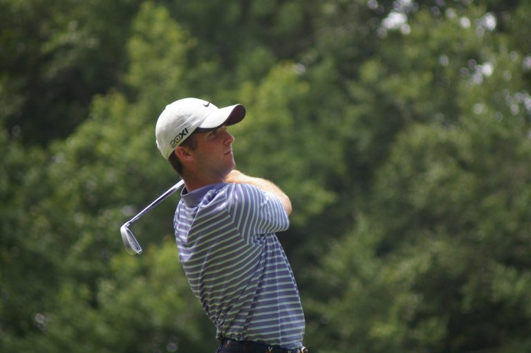  Denny McCarthy shot a 72 in the opening tound of stroke play qualifying Monday at Cherry Hills, Colo. / Photo by Kevin Dunleavy 