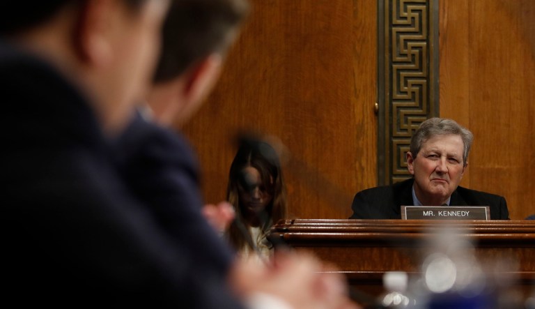 The freshman Louisiana Republican is being criticized for his decision to vote against a Trump nominee this week and speak publicly about his reluctance to support others. (AP Photo/Carolyn Kaster)