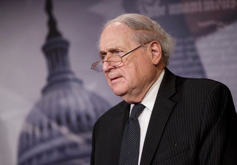 Former Sen. Carl Levin, D-Mich., was on the verge of retirement when this happened. And he was one of only three Democrats who voted against the nuclear option. (AP Photo/J. Scott Applewhite)