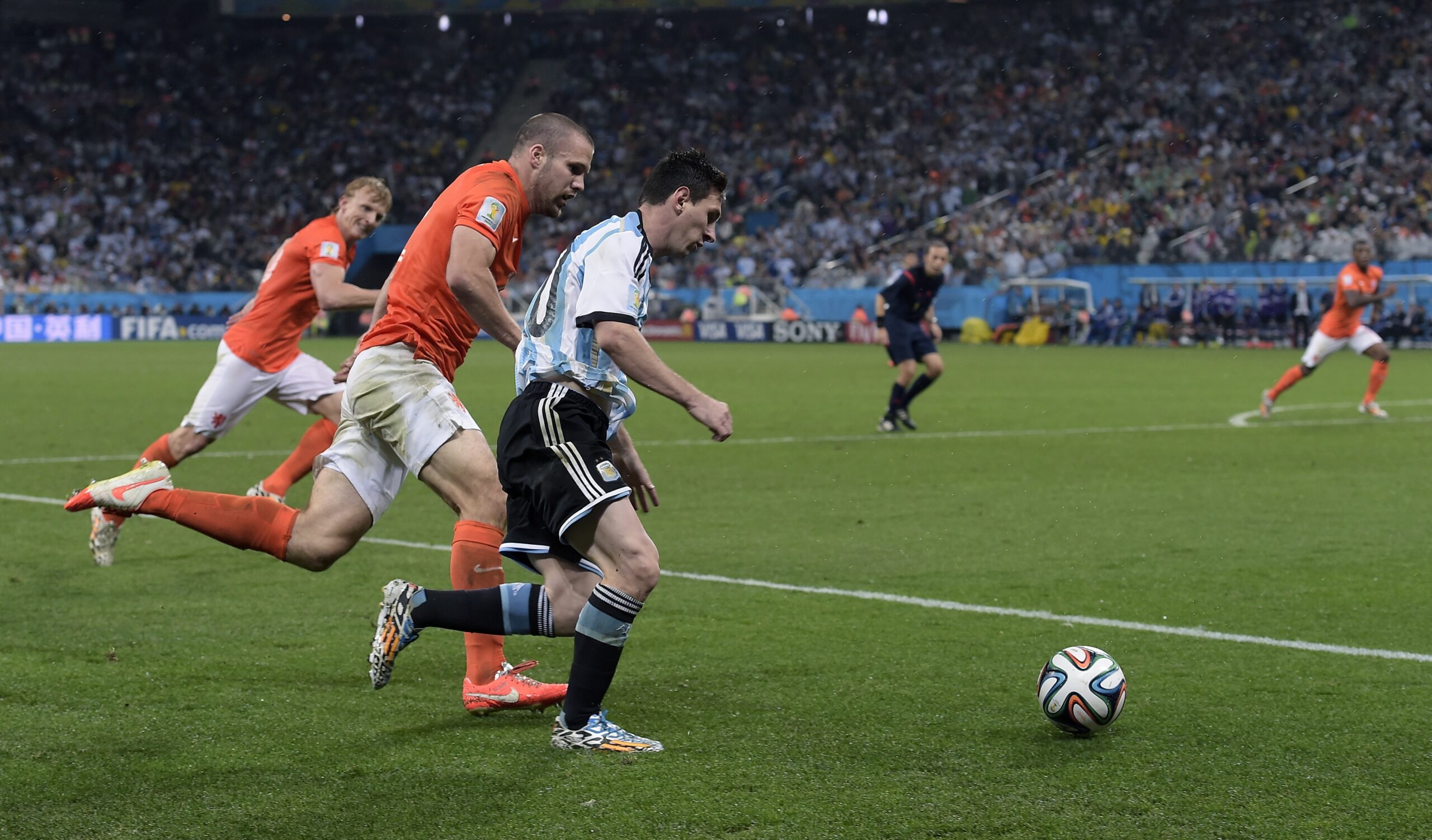 Column: Messi missing signature World Cup moment