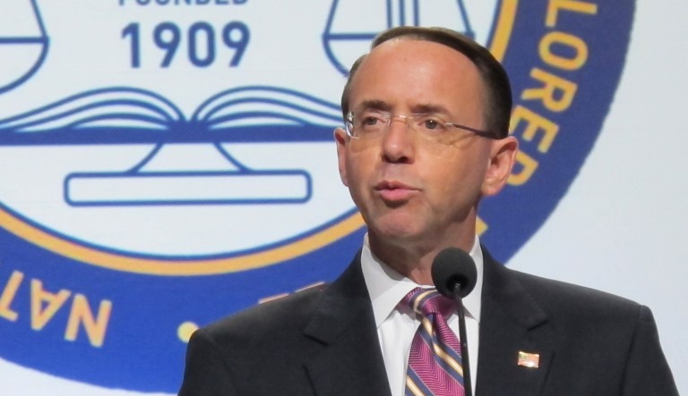 Deputy Attorney General Rod Rosenstein on Sunday shot down the idea that the Department of Justice is pursuing reporters as it aims to crack down on a high number of leaks of classified information.