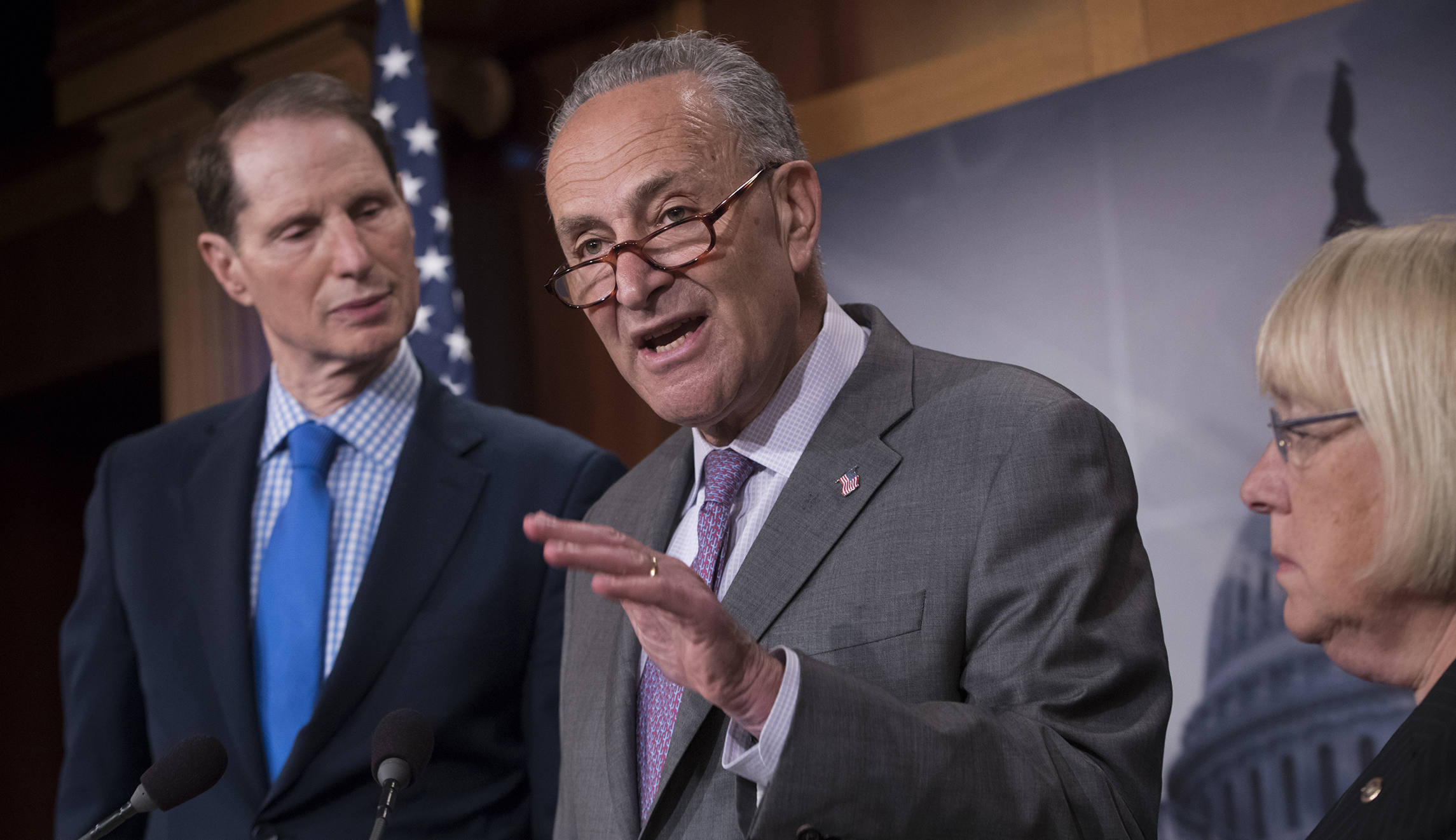 Schumer to McConnell: Hold public hearings on healthcare with McCain on mend