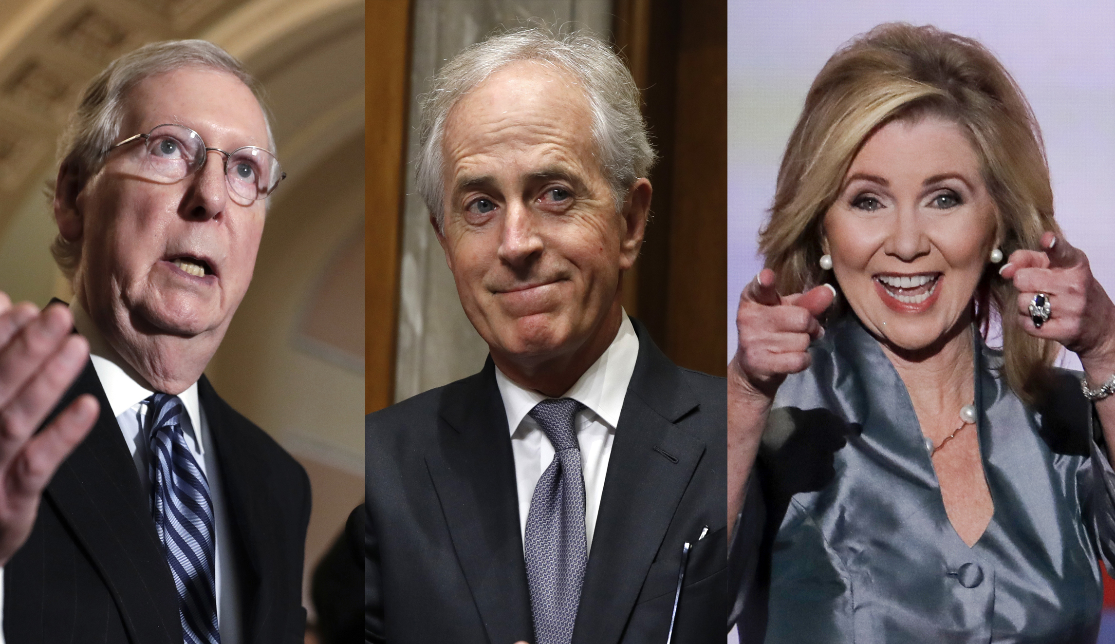 Top Republicans favor Marsha Blackburn as Bob Corker reconsiders retirement