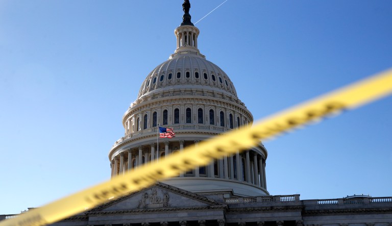A bitterly-divided Congress hurtles toward a government shutdown this weekend. (AP Photo/Jacquelyn Martin)