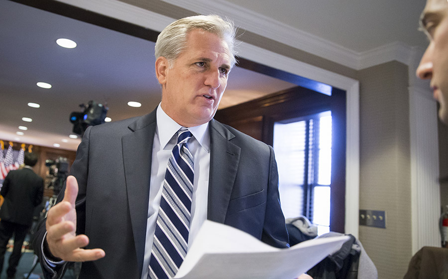 McCarthy speculates Trump could help GOP