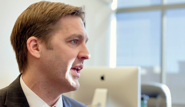 Sen. Ben Sasse, R-Neb., admitted in his Father's Day message that he's messed up often. (AP Photo/Nati Harnik)