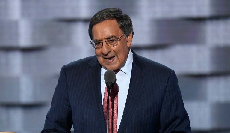 Leon Panetta, former U.S. secretary of defense, is urging Congress to permanently protect the hundreds of thousands of people who are protected from deportation under the DACA program. (David Paul Morris/Bloomberg)